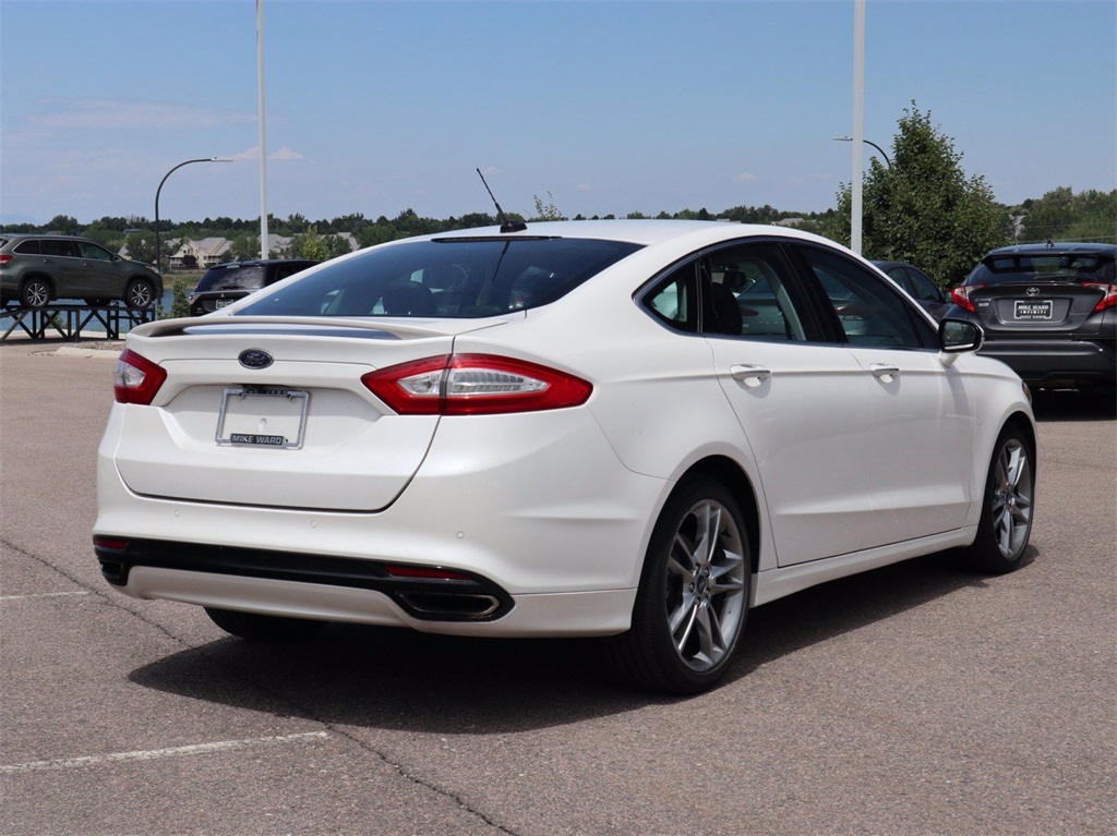 Pre-Owned 2013 Ford Fusion Titanium 4D Sedan in Highlands Ranch #P8028A ...